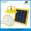 Sistema de luz solar com 2 * 1W LED bulbo de 2600mAh